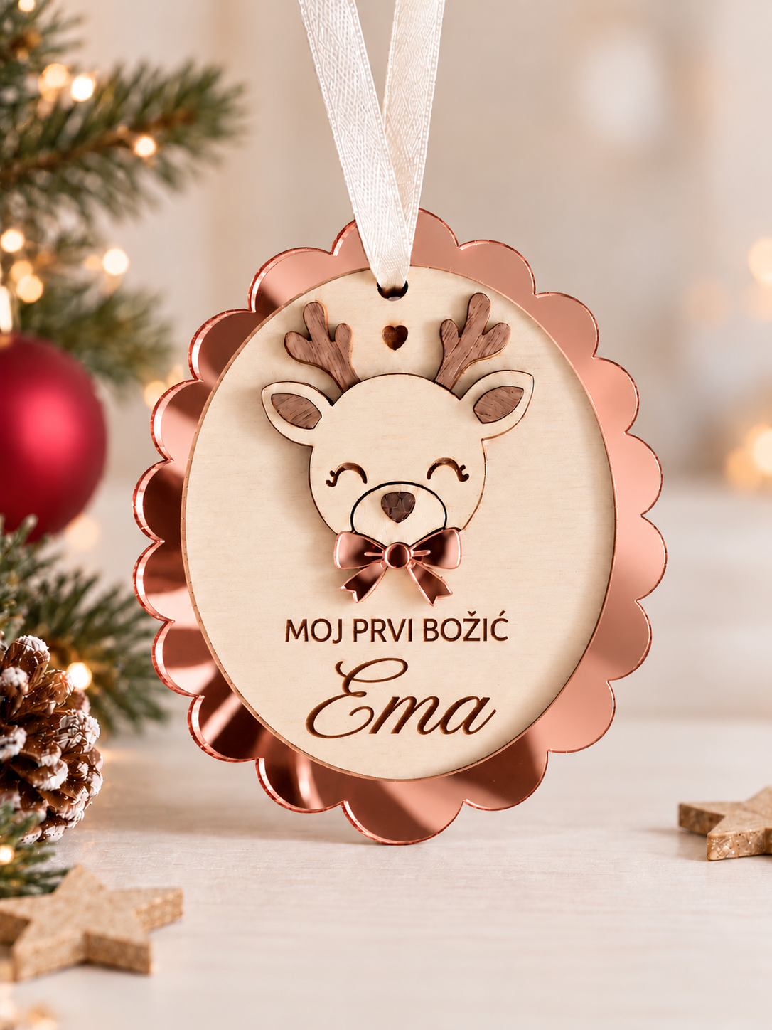 Božični obesek “Jelenček”
