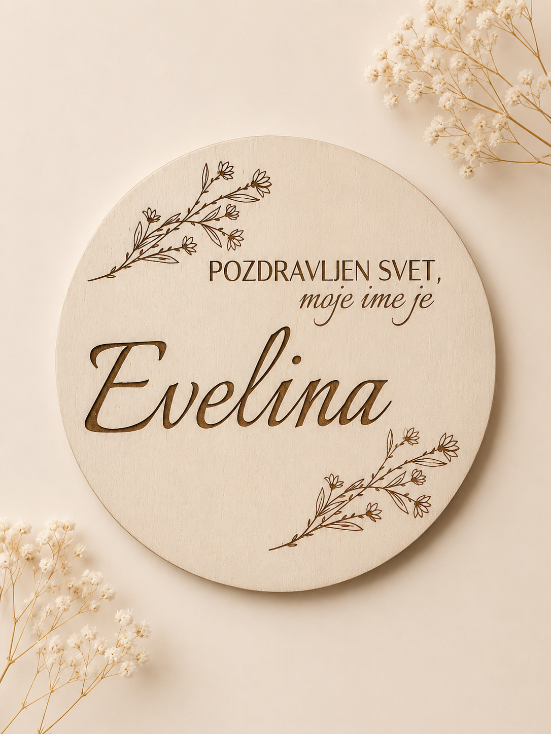 Oznanitvena tablica "Pozdravljen svet 1"