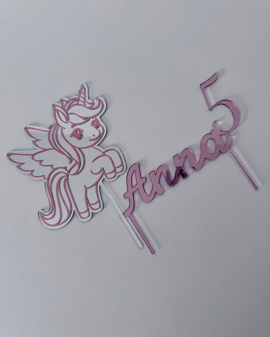 Cake Topper "Unicorn"