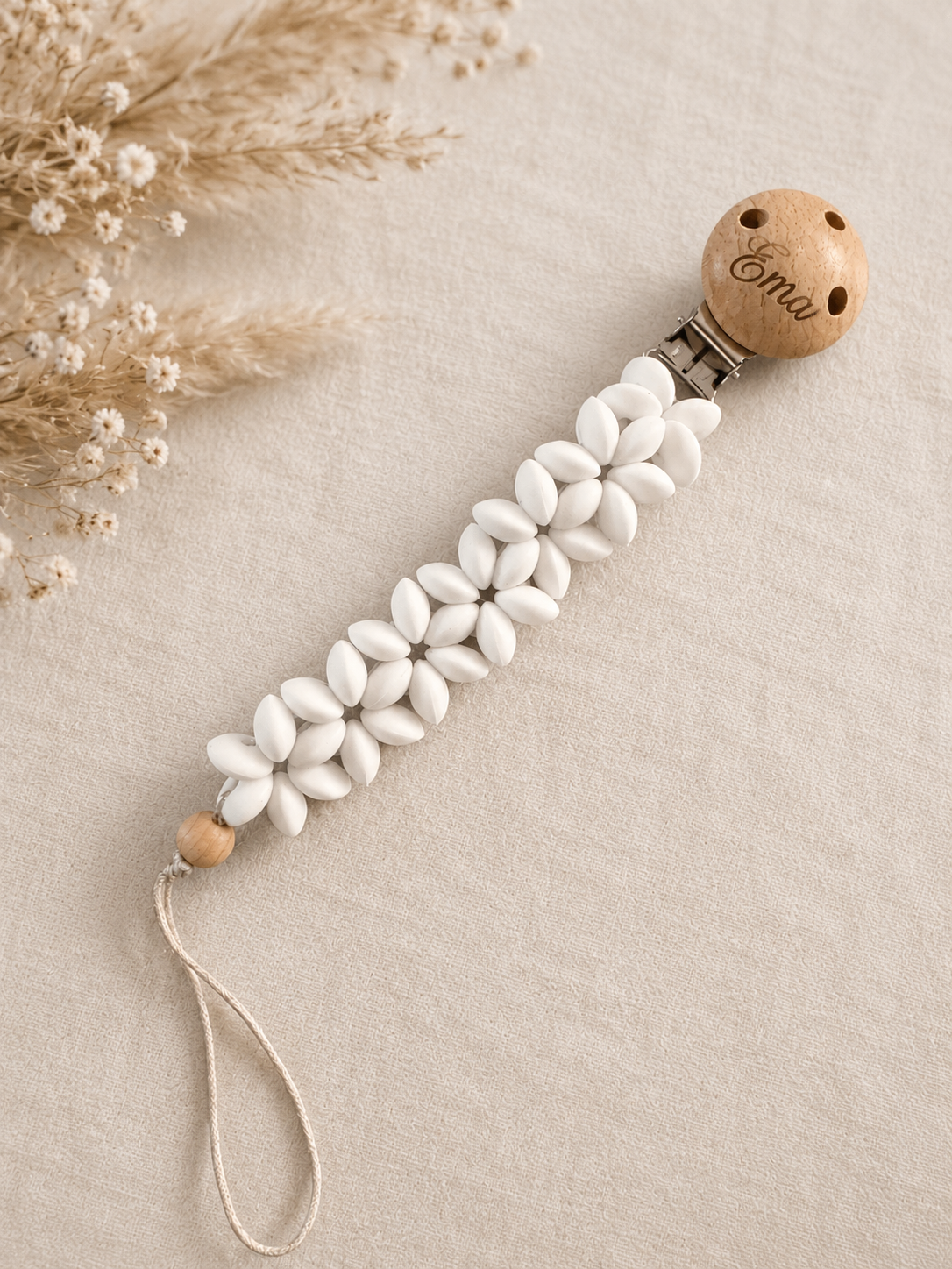 Personalizirano držalo za dudo (pacifier clip)