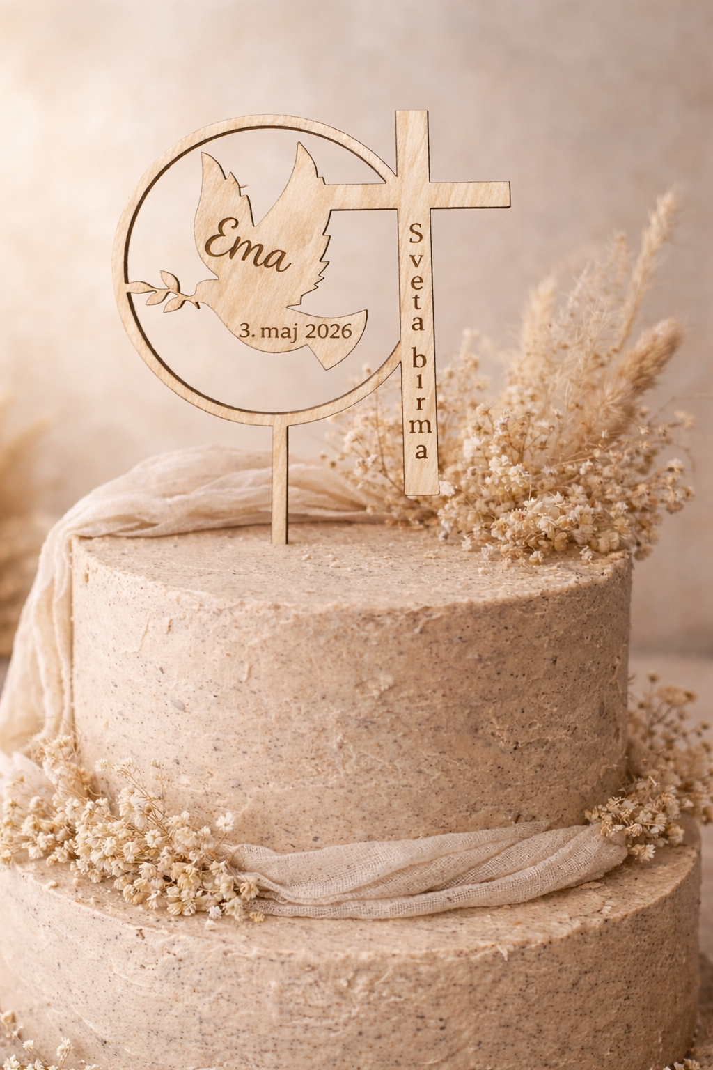 Cake topper “Golob”