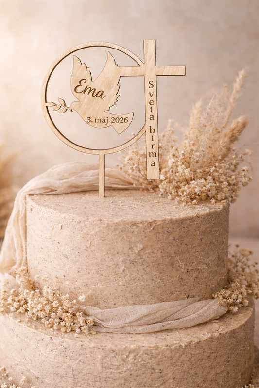 Cake topper “Golob”