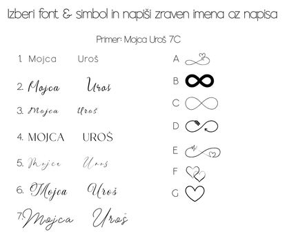 Zapestnica "Infinity"