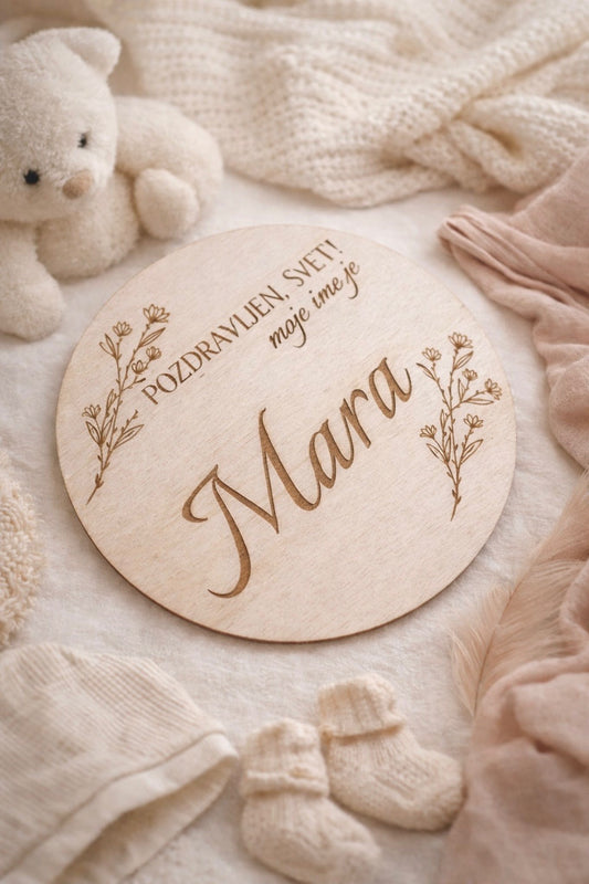 Oznanitvena tablica "Pozdravljen svet 1"