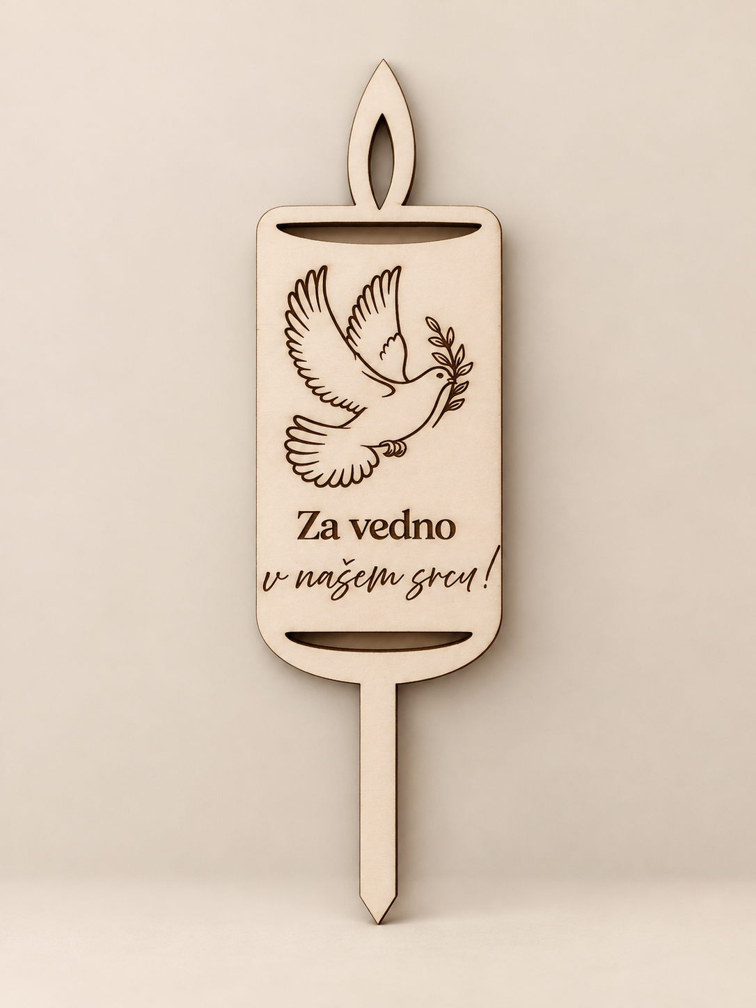 Lesene sveče - 10 KOM