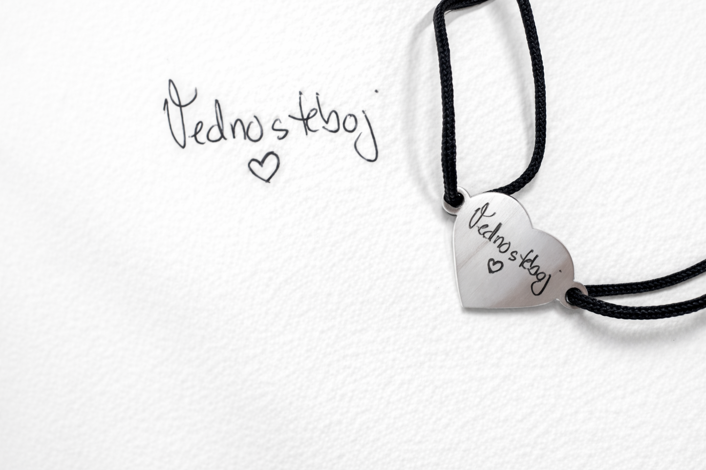 Personalizirana zapestnica "Srček"