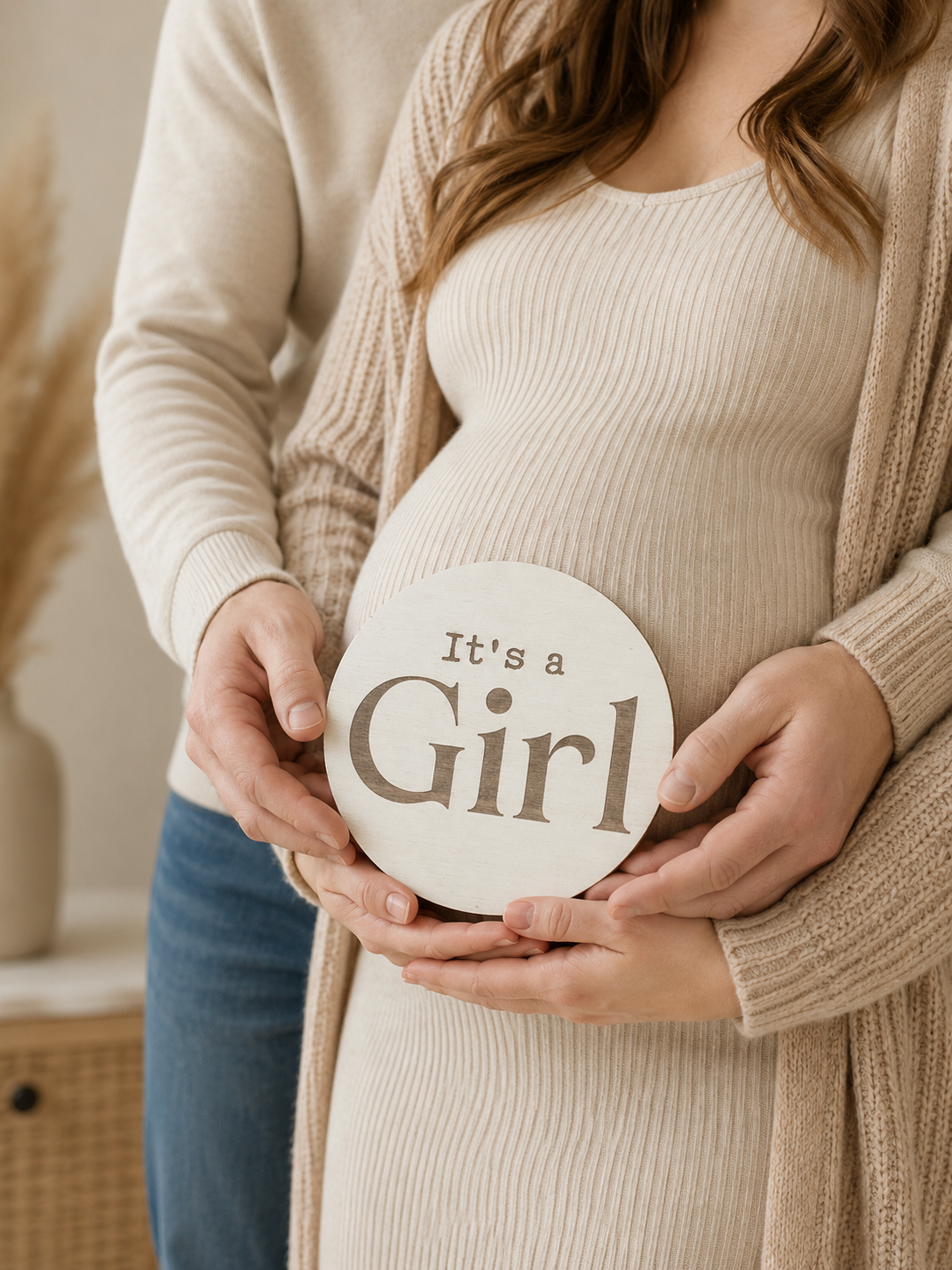 “It’s a Girl” / “It’s a Boy” oznanitvena ploščica
