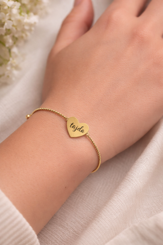 Personalizirana zapestnica "Srček 2"