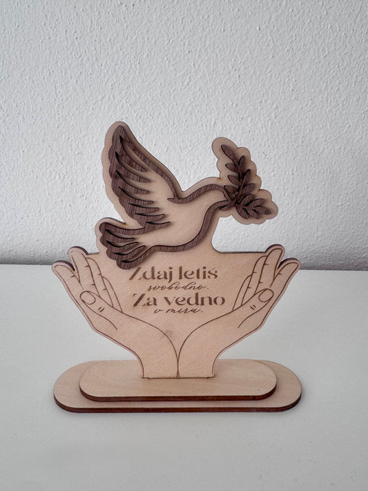 Lesene sveče - različni motivi